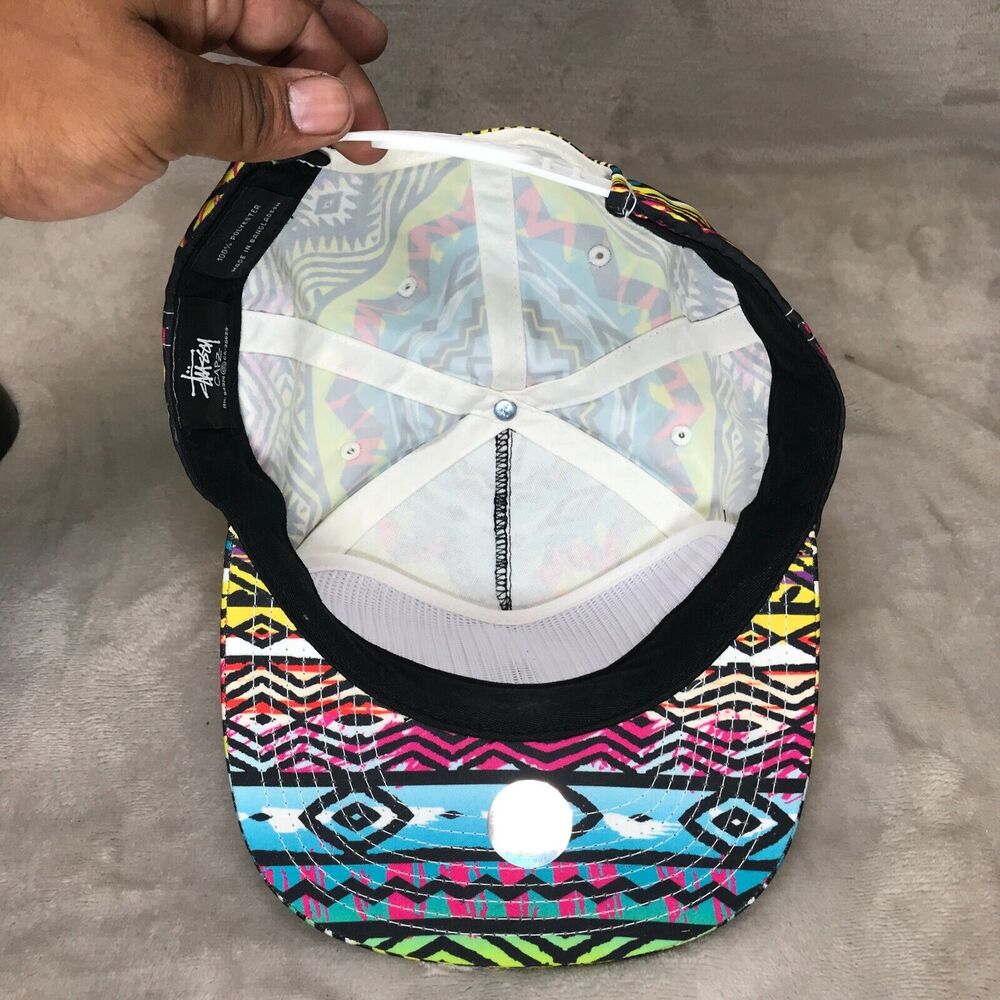 Stussy Multicolor Patterned Hat - image 12